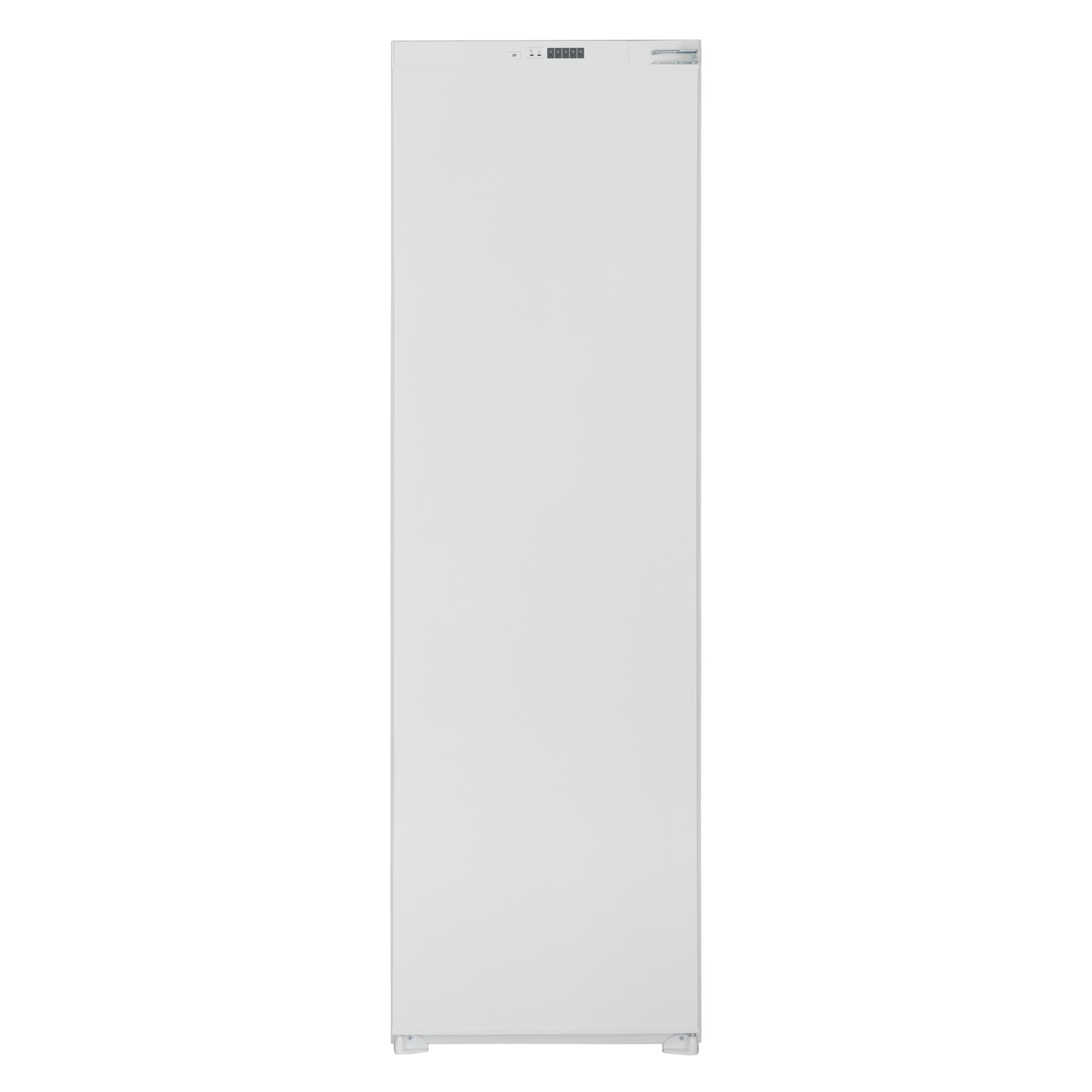 60cm larder refrigerator, with a gross capacity of 303L. Features a manual thermostat & reversible doors. 