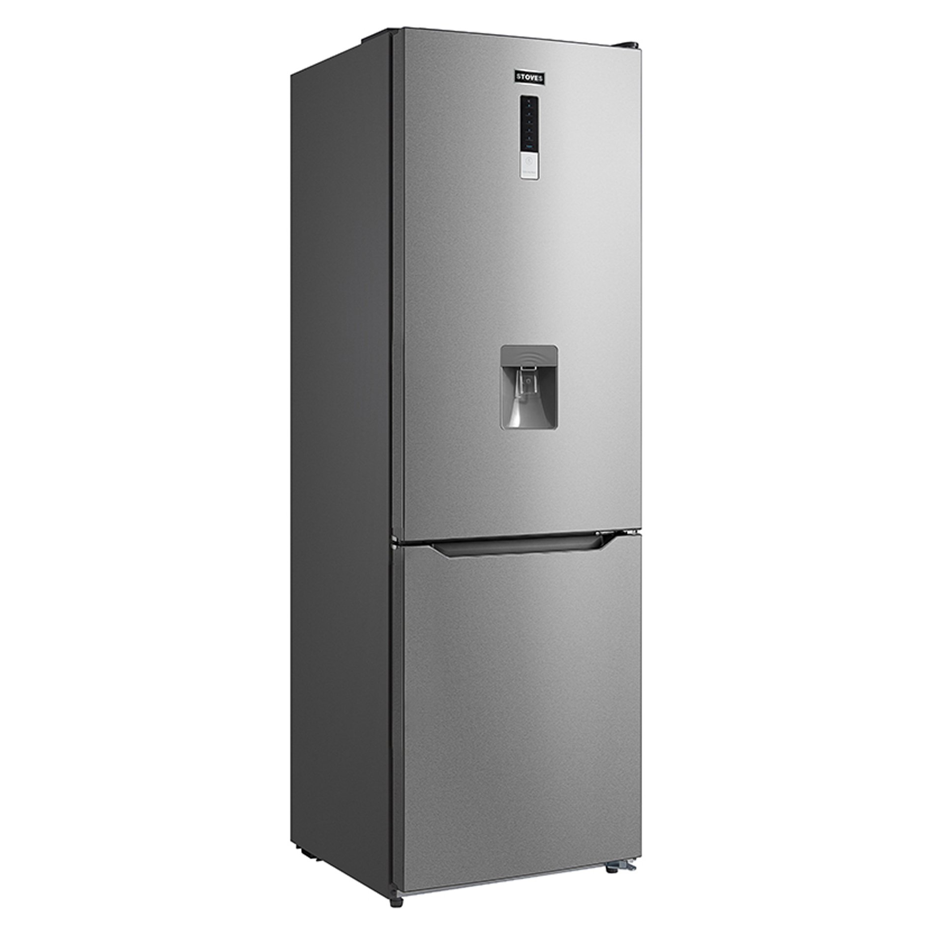 60cm total no frost fridge freezer, with gross 224L fridge & 84L freezer capacity. Features non-plumbed through the door, total no frost, manual thermostat and reversible doors. 