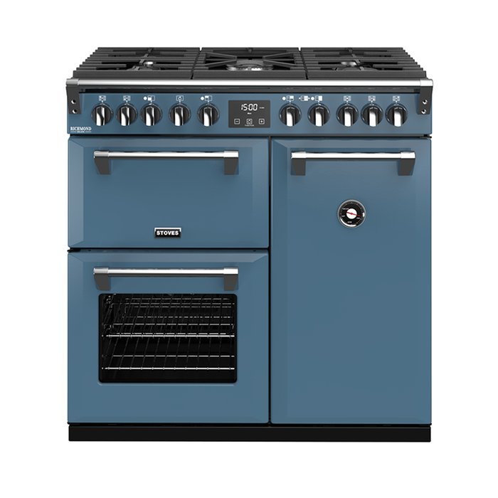 stoves 80cm wide dual fuel range cooker st800dfsta