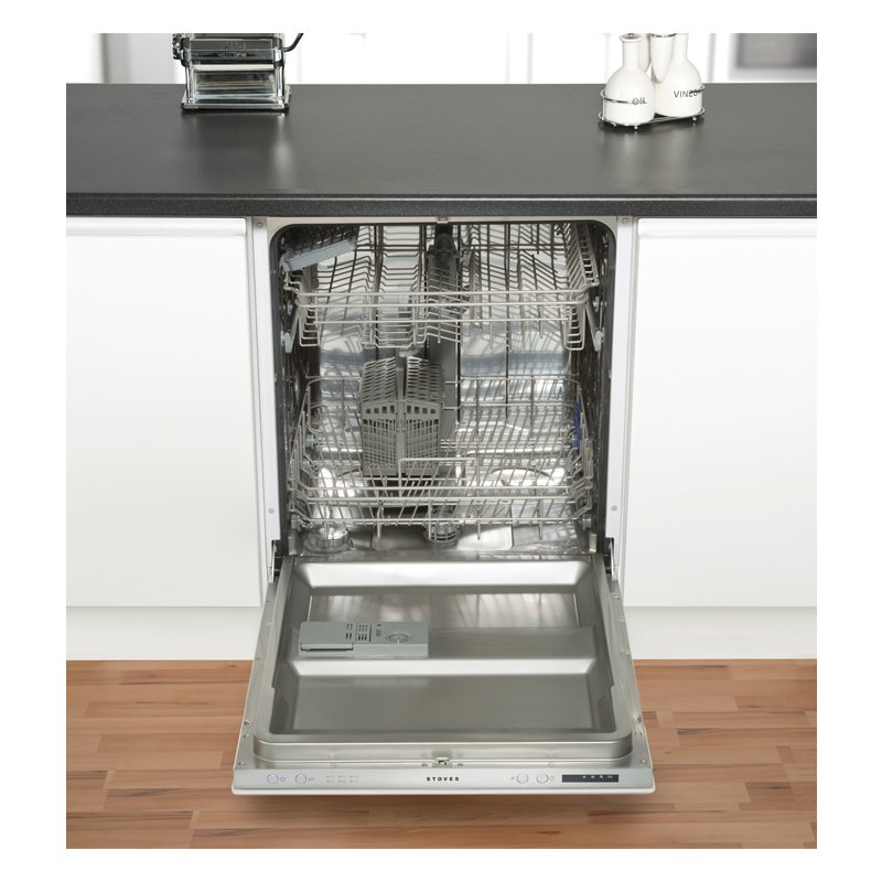 60cm integrated dishwasher offers 14 place settings. Additional features include 6 temperature levels, quick wash programme, LED digital display and 24 hour delay timer.