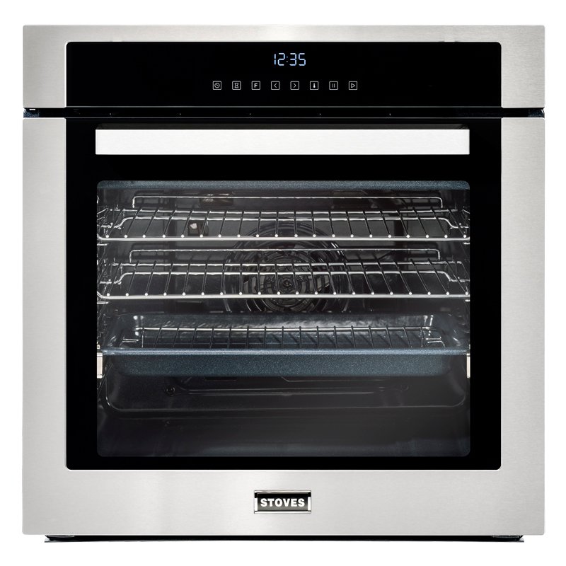 60cm built-in 73L multifunction+ oven, touch control fascia, catalytic liners, soft close doors. Additional features include a LED programmable timer & telescopic runners. A energy rating.