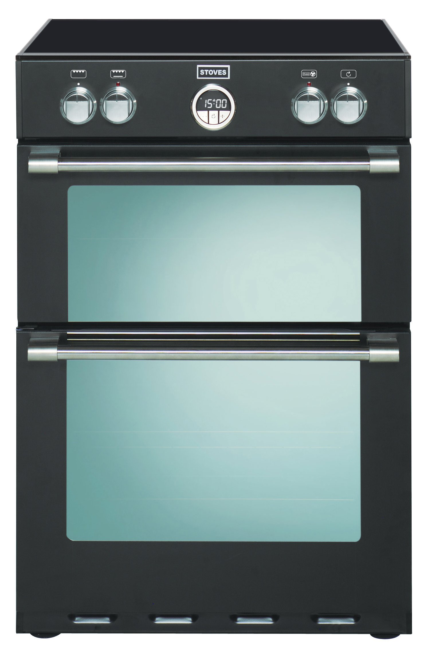 60cm Electric Range Cooker With A 4 Zone Electric Induction Hob, Conventional Oven & Grill and Multifunction Main Oven